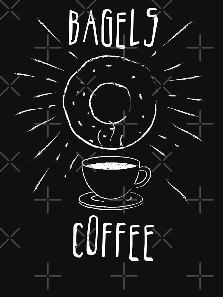 Coffee and Bagels are love by More than Myriad