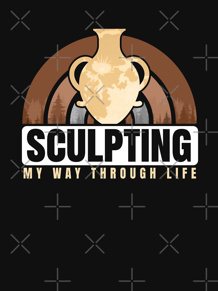 Scultping My Way Through Life Pottery by MadPanda
