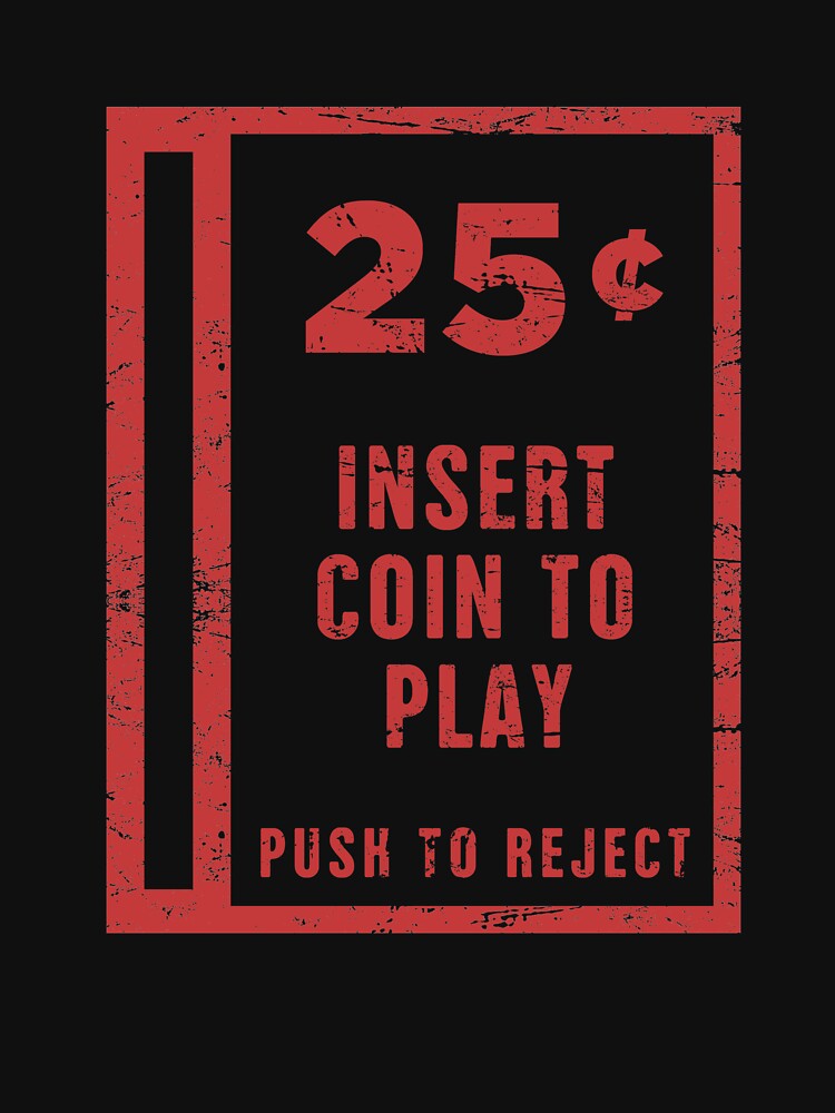 Insert Coin | Arcade Game by Jam Jar