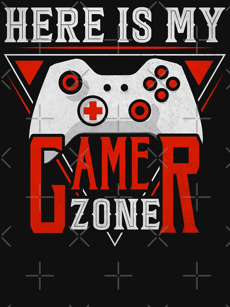 Here Is My Gamer Zone Red by SamuraiGaming