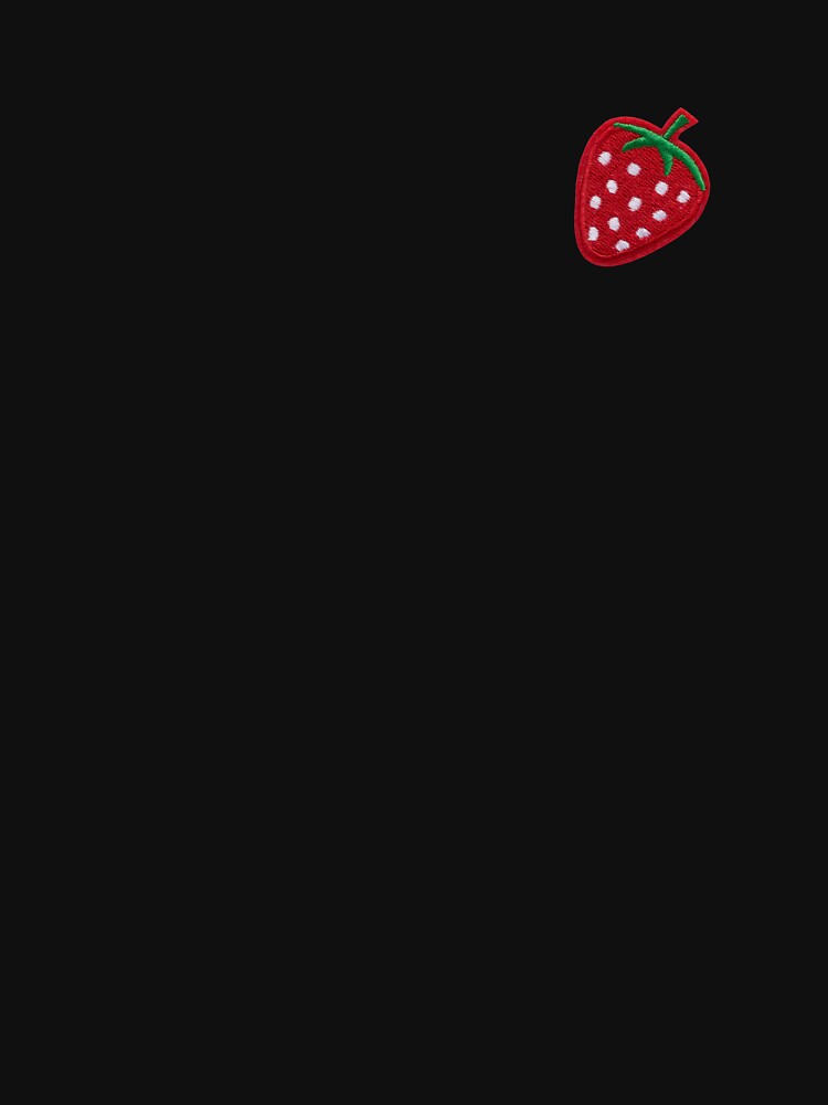 Embroidered Strawberry Patch by Little Moodz