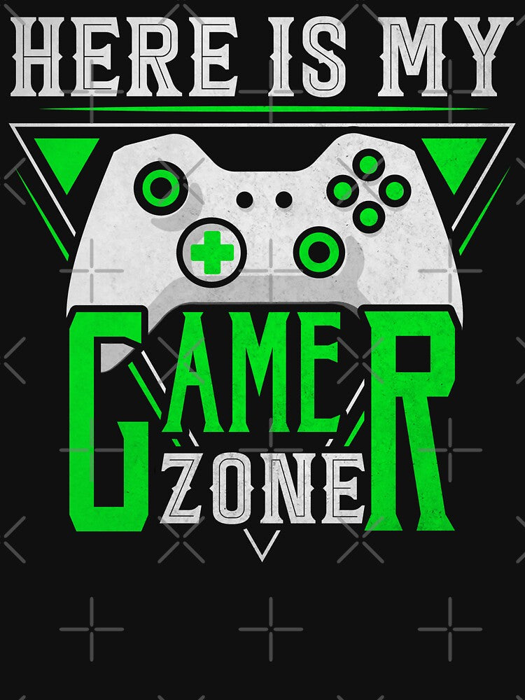 Here Is My Gamer Zone Green by SamuraiGaming