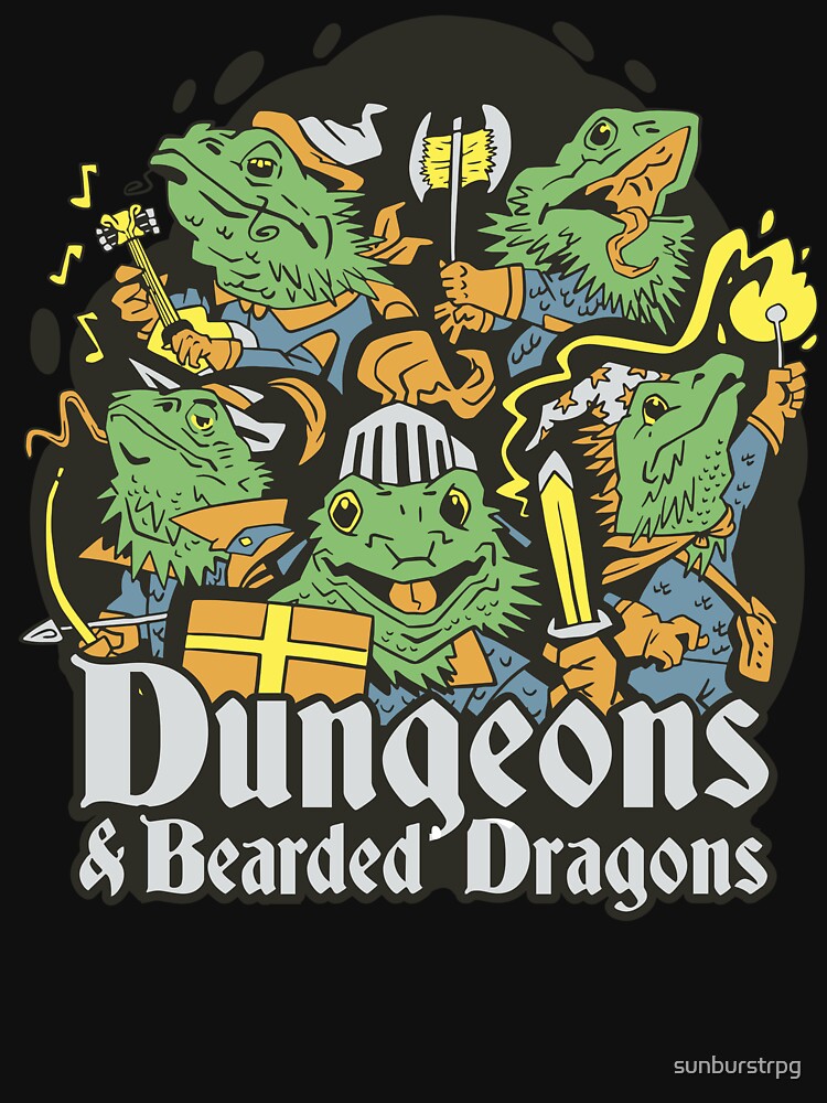 Dungeons & Bearded Dragons by sunburstrpg