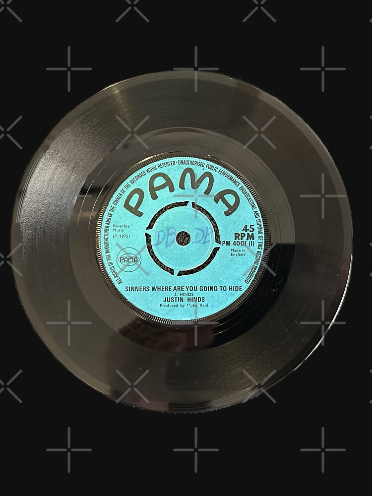 Vinyl record Pama 7 inch retro vintage reggae music by Tee-Shirt-Topia