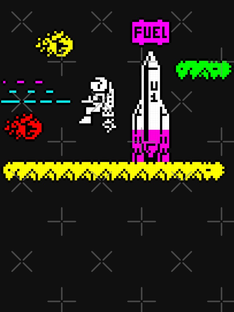 Jetpac ZX Spectrum Art by disposalist