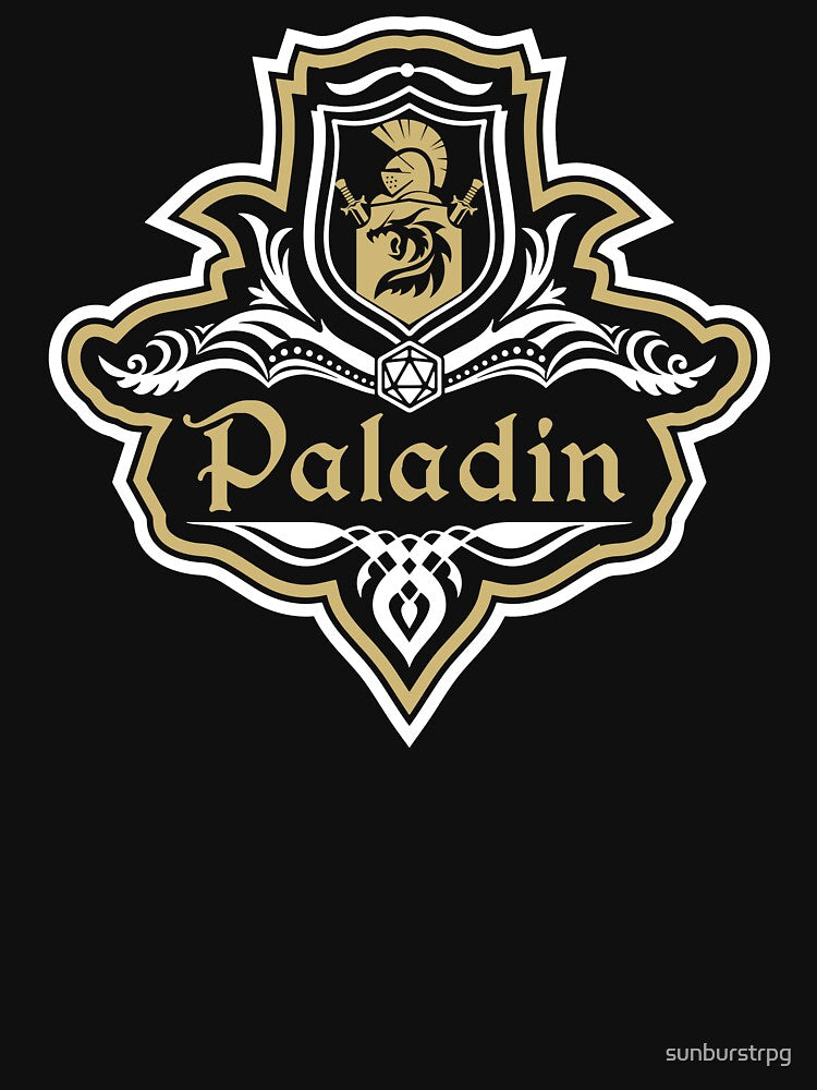 D&D Paladin Class | Dungeons and Dragons Fancy Emblem by sunburstrpg