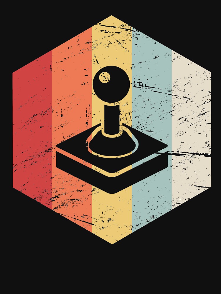 Vintage Arcade Joystick Icon by Jam Jar