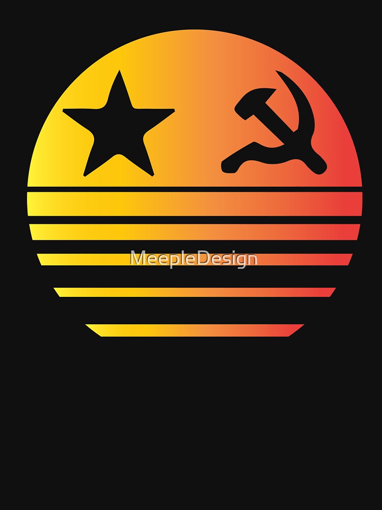 Twilight Struggle Synthwave - Board Game Inspired Graphic - Tabletop Gaming  - BGG by MeepleDesign
