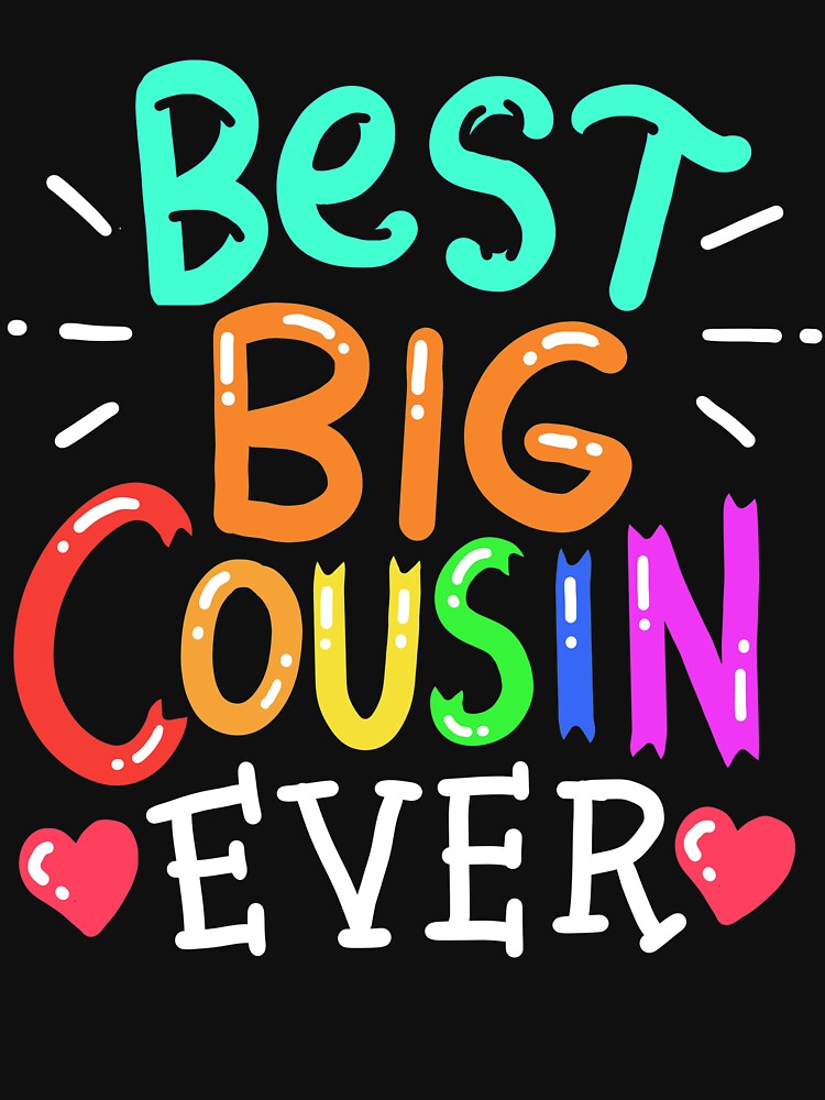 Best Big Cousin Family Reunion Cute by 4tomic