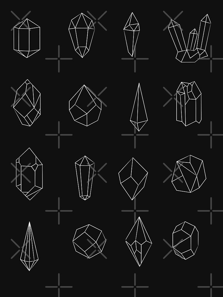 Minerals, Crystals and Gems by cl0thespin