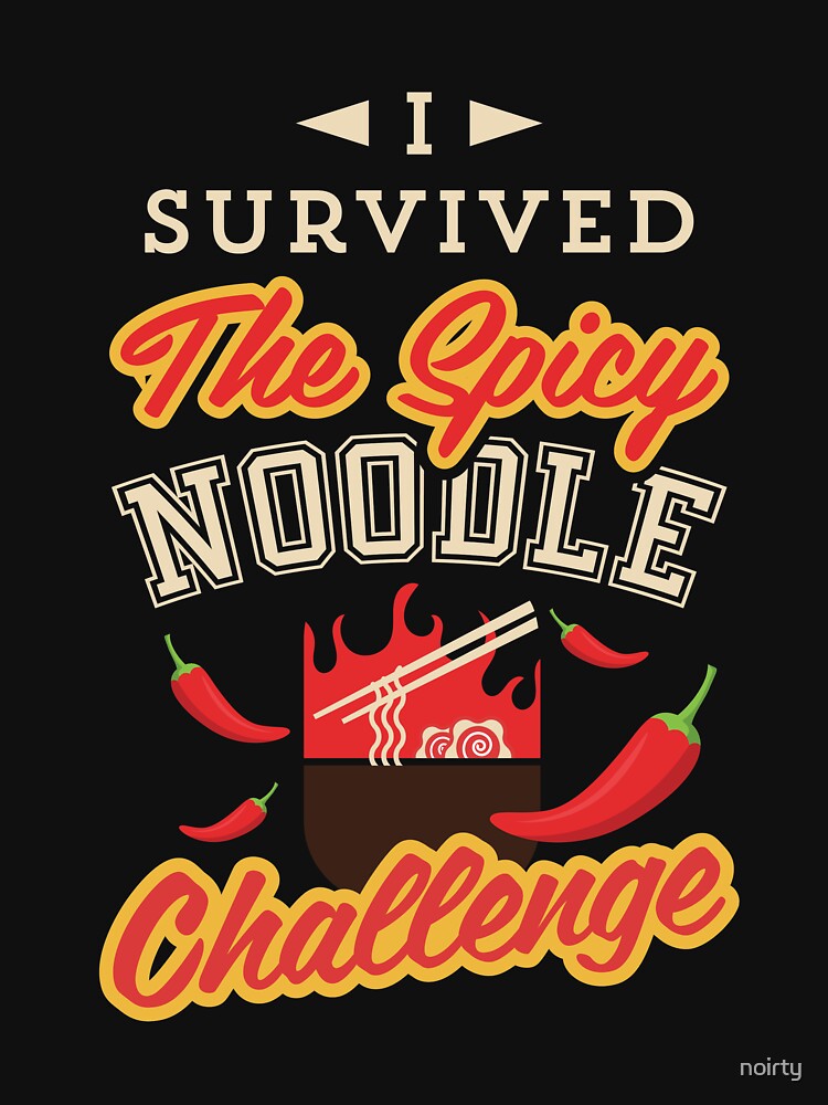 I Survived Spicy Noodle Challenge Funny Ramen by noirty