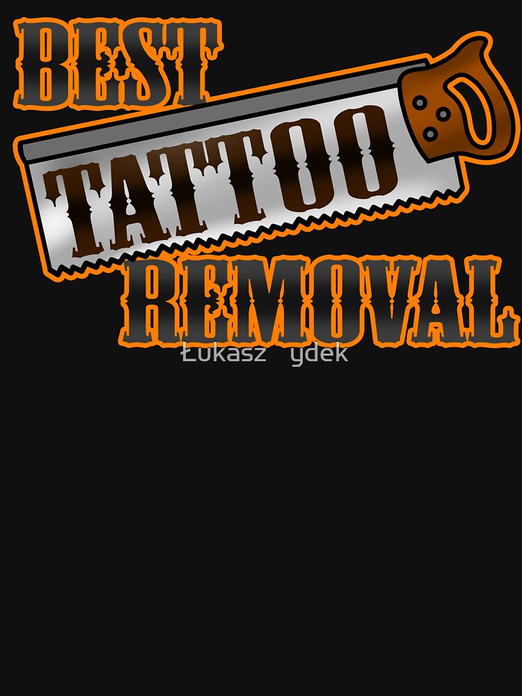 Best Tattoo Removal Funny Tattoo Artist Dark Humor Gift by Urszula Żydek