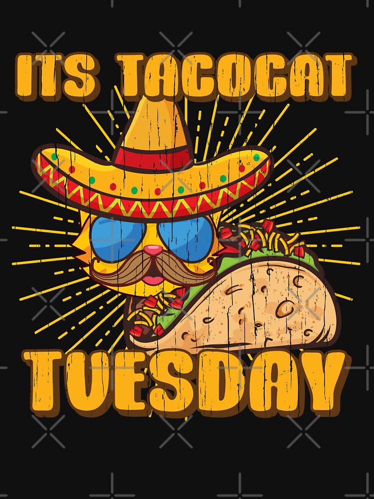 Tacocat Tuesday Tacos Cat Lover Gift by Hananiah Merch
