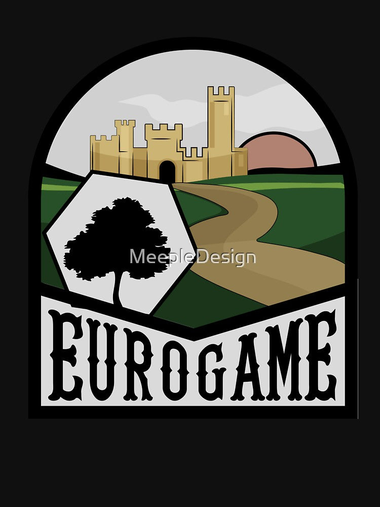 Eurogame Castle - Board Game Inspired Graphic - Tabletop Gaming  - BGG by MeepleDesign