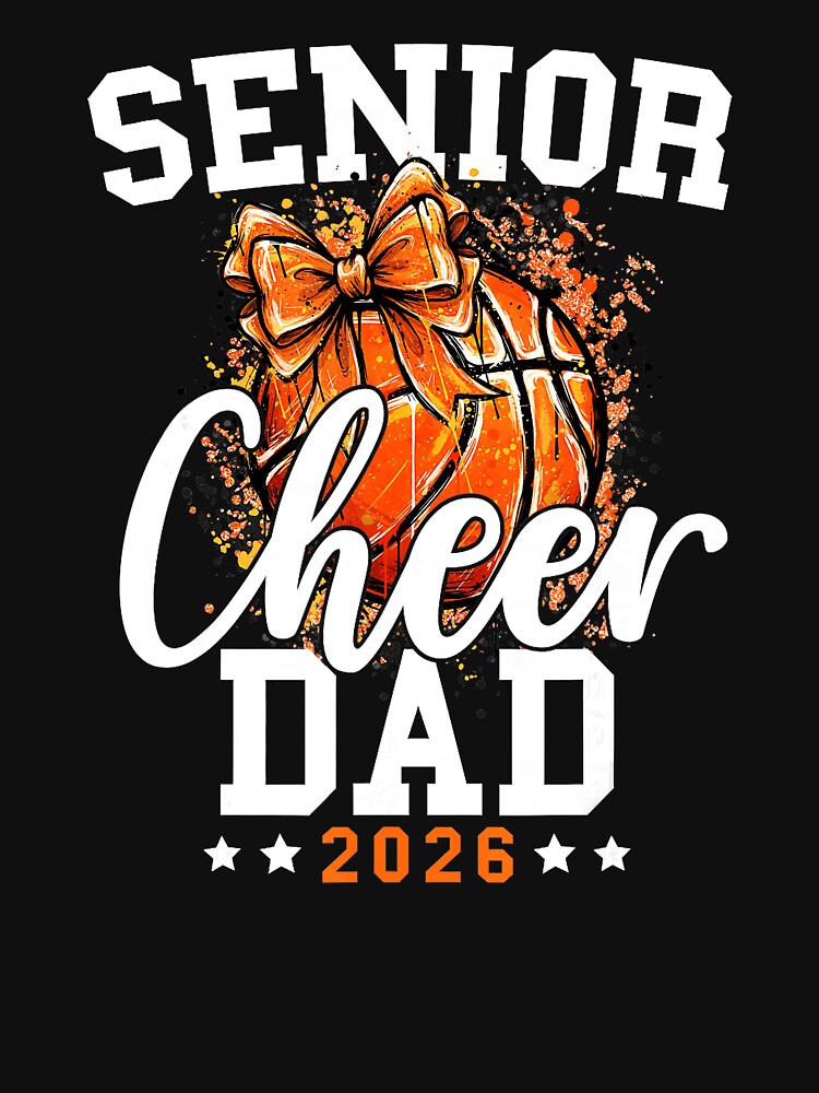 Senior Cheer Dad 2026 Loud Proud Cheerleading Support by allistermariam