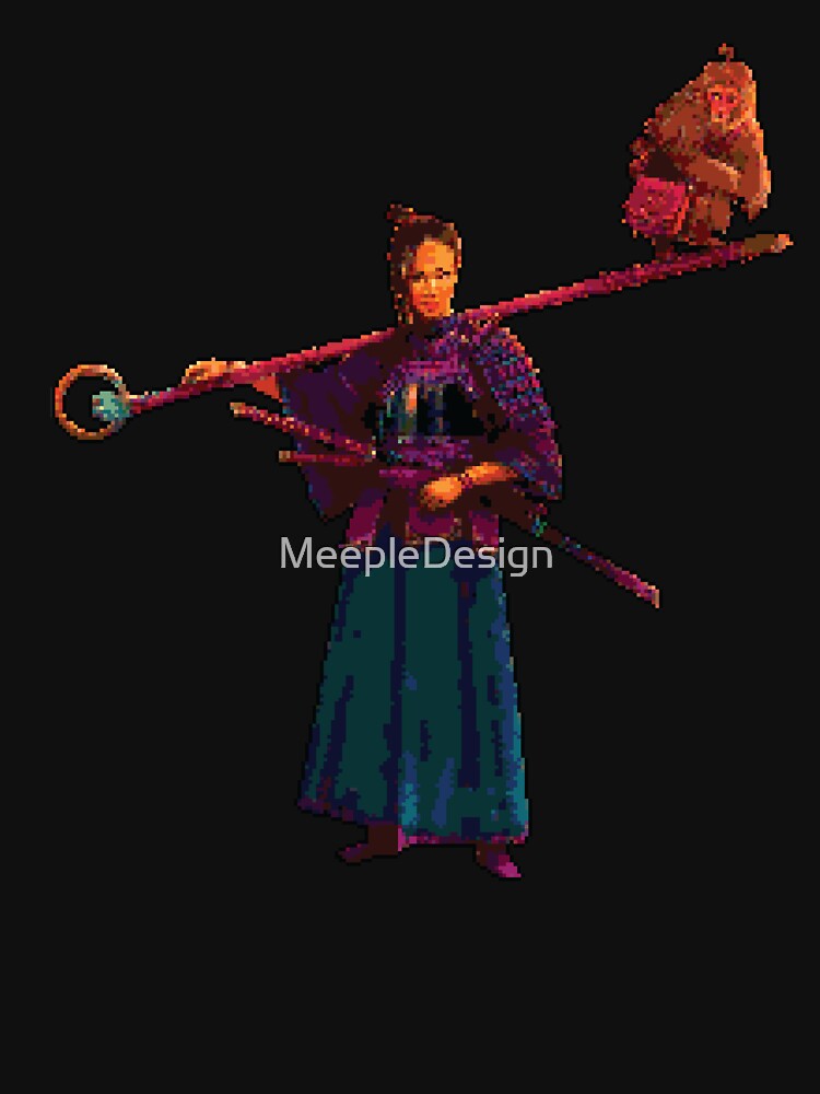 Scythe Togawa Shogunate Pixel Design - Board Game Inspired Graphic - Tabletop Gaming by MeepleDesign