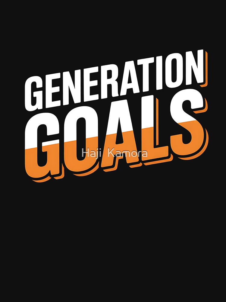 Generation Goals Family Typography by Haji  Kamora
