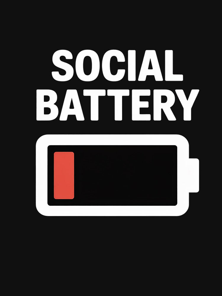 Introvert Low Social Battery Level Anti Social People by genkihikki