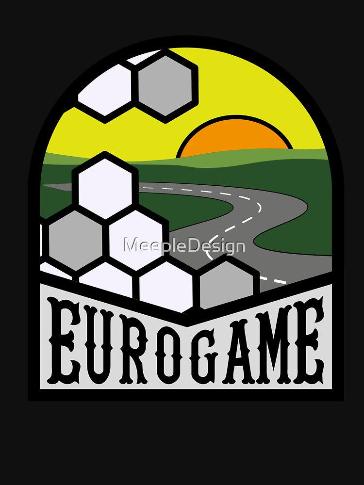 Eurogame Sun - Board Game Inspired Graphic - Tabletop Gaming  - BGG by MeepleDesign
