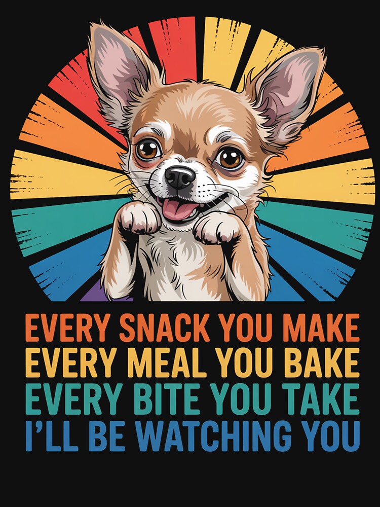 Chihuahua Dog Mom Dad by TorjeARTStore