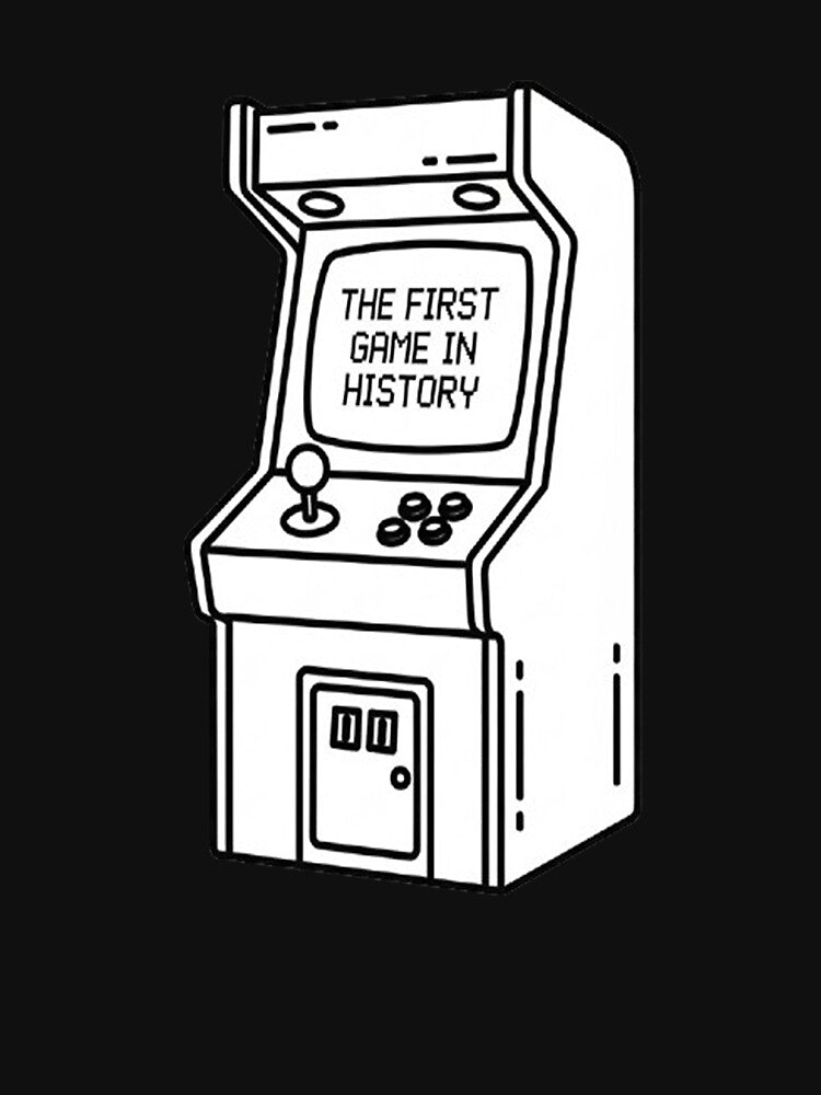 The First Game in History – Retro Arcade Minimalist by ChibiChaoss