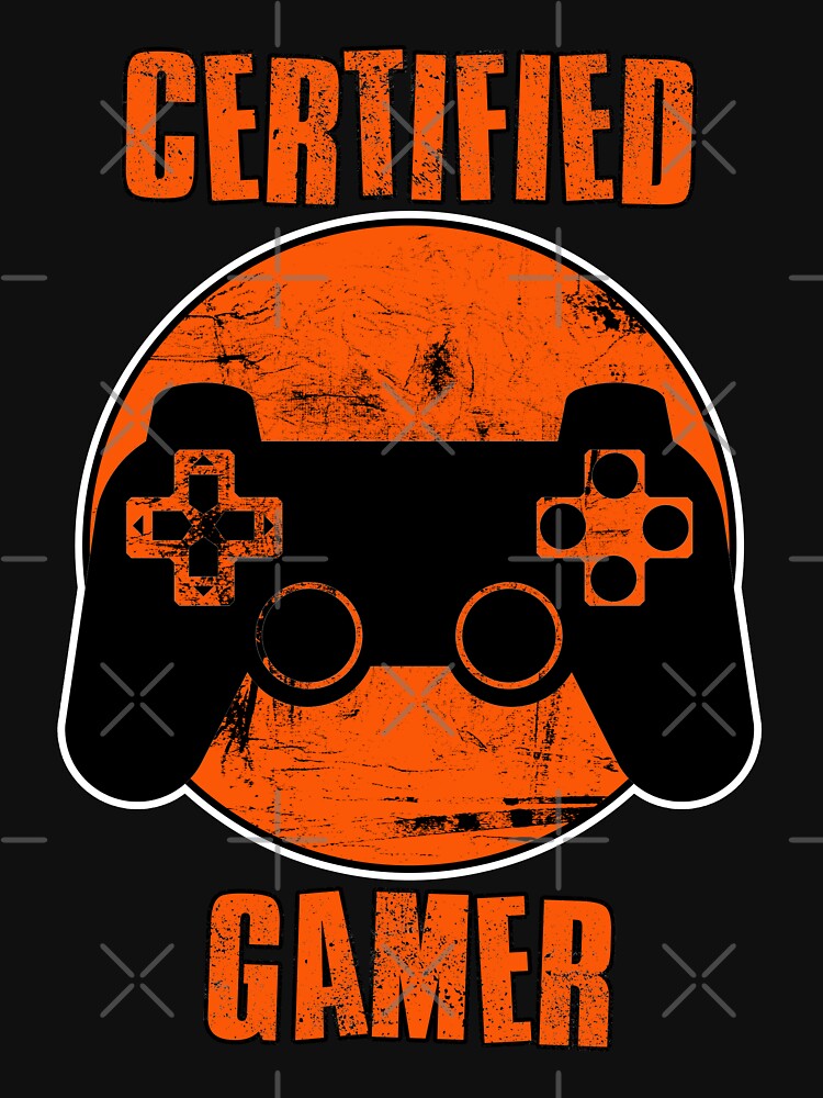 Certified Gamer, Gift for a Gamer by FNStuff