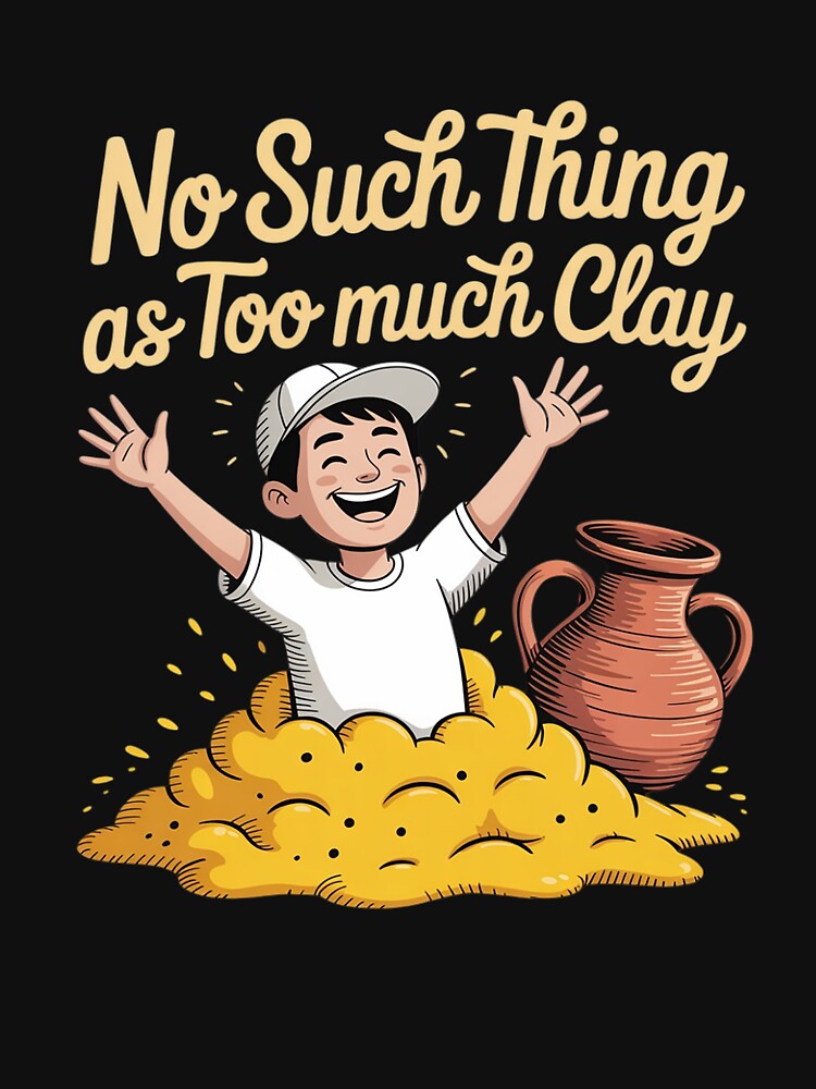 Pottery Passion - No Such Thing as Too Much Clay by JulienAureo