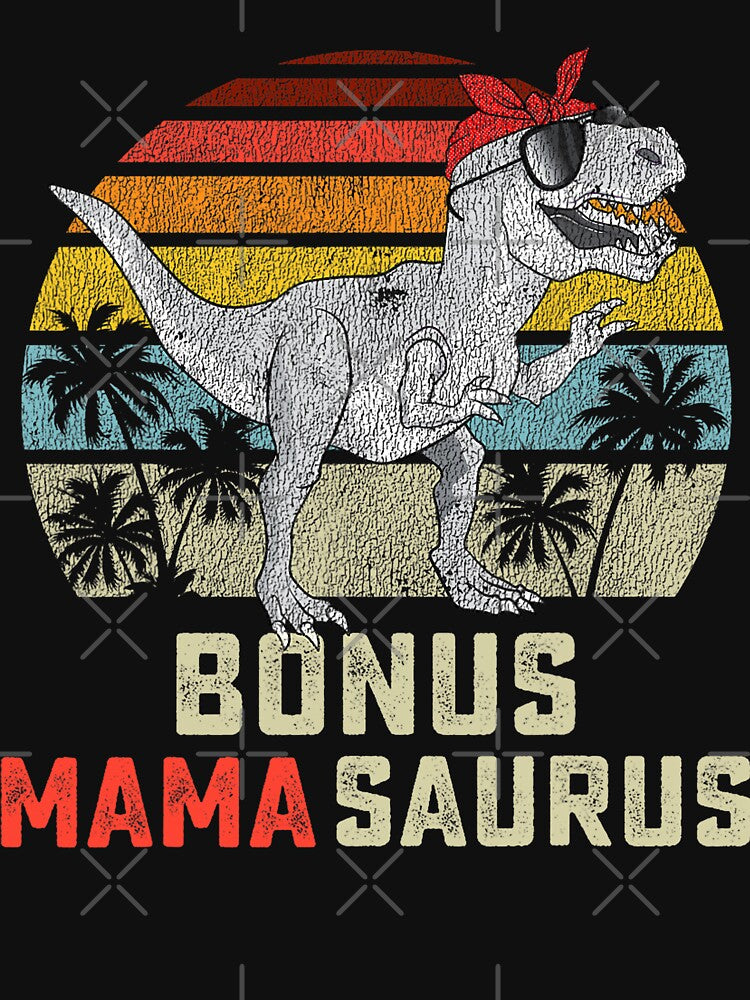 Bonus Mama Saurus T Rex Mamasaurus Stepmom Matching Family by SpeedyPrints