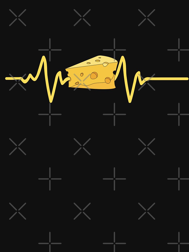Cheese Heartbeat - Funny Cheese Lover by kALENZI