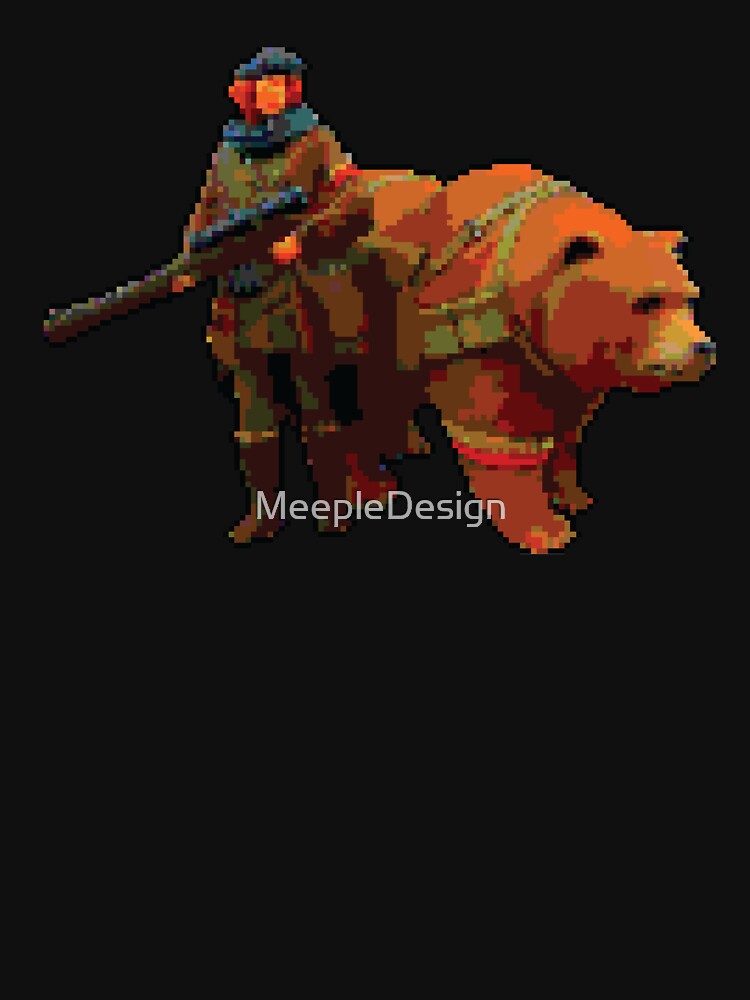Scythe Polania Republic Pixel Design - Board Game Inspired Graphic - Tabletop Gaming by MeepleDesign