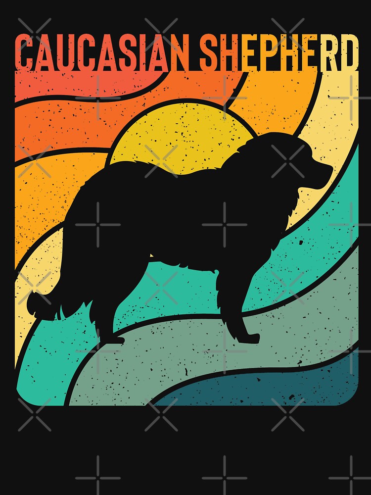 Caucasian Shepherd Dog Vintage Gift Pet Lover by rafaeltto