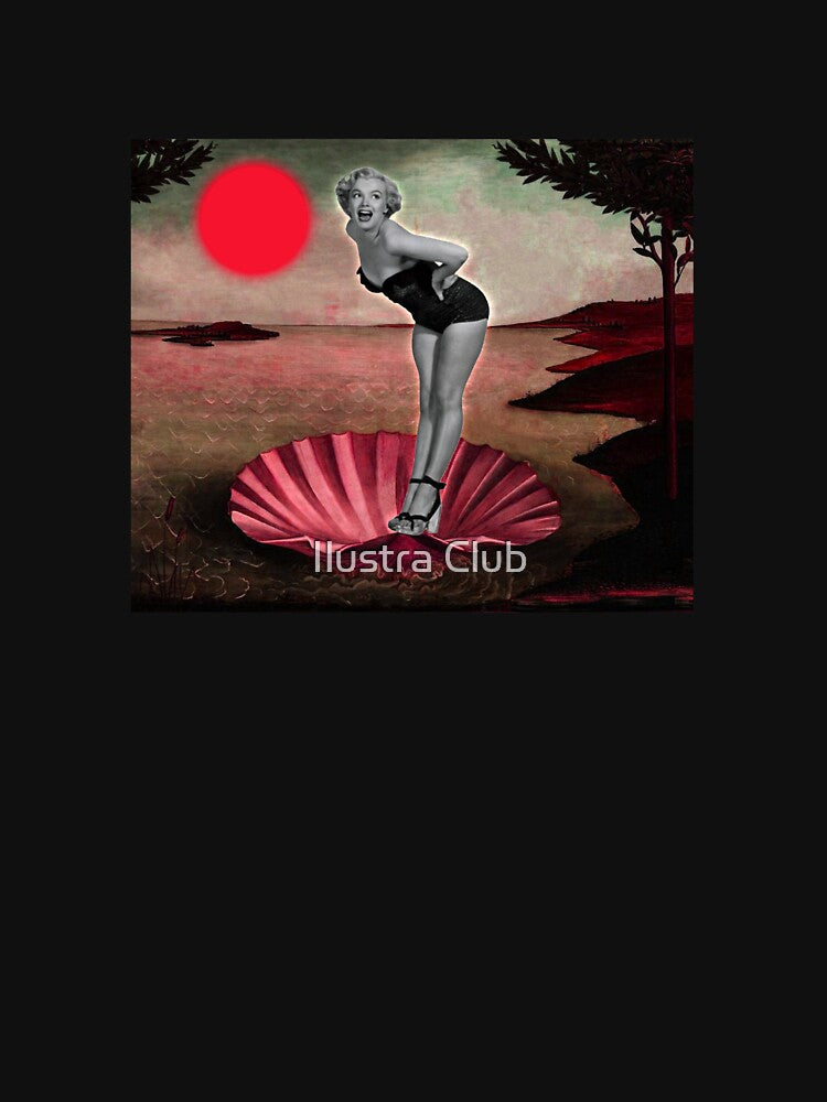 Marilyn retro art by Ilustra Club