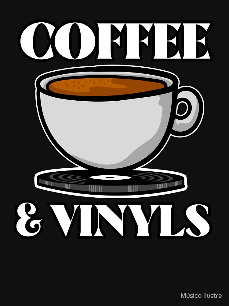 Vinyl Record Collector Coffee And Vinyls by Músico Ilustre