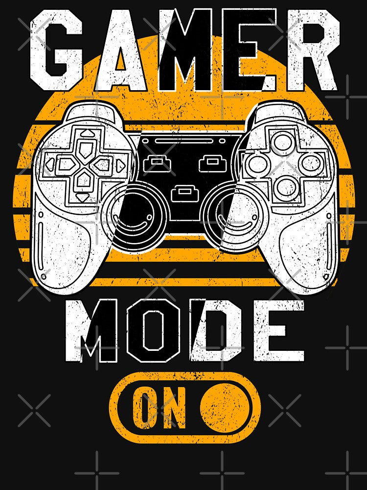 Gamer mode on Black Yellow negative by VictorL Designs