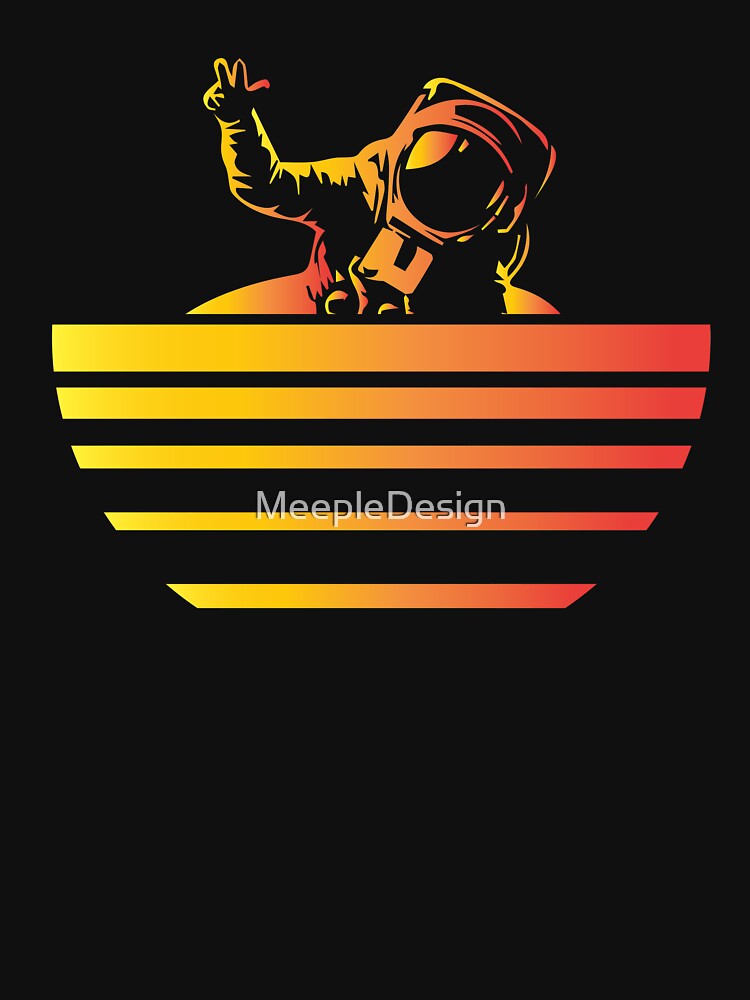 Terraforming Mars Synthwave - Board Game Inspired Graphic - Tabletop Gaming  - BGG by MeepleDesign