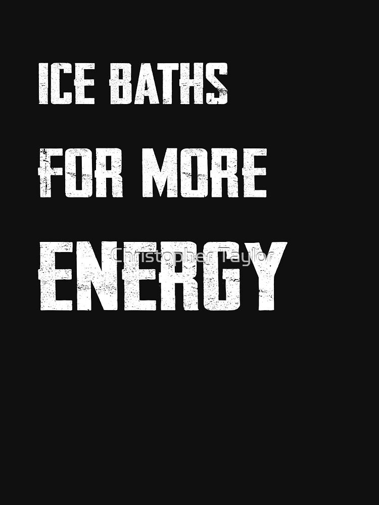 Ice Baths For More Energy by Christopher Taylor
