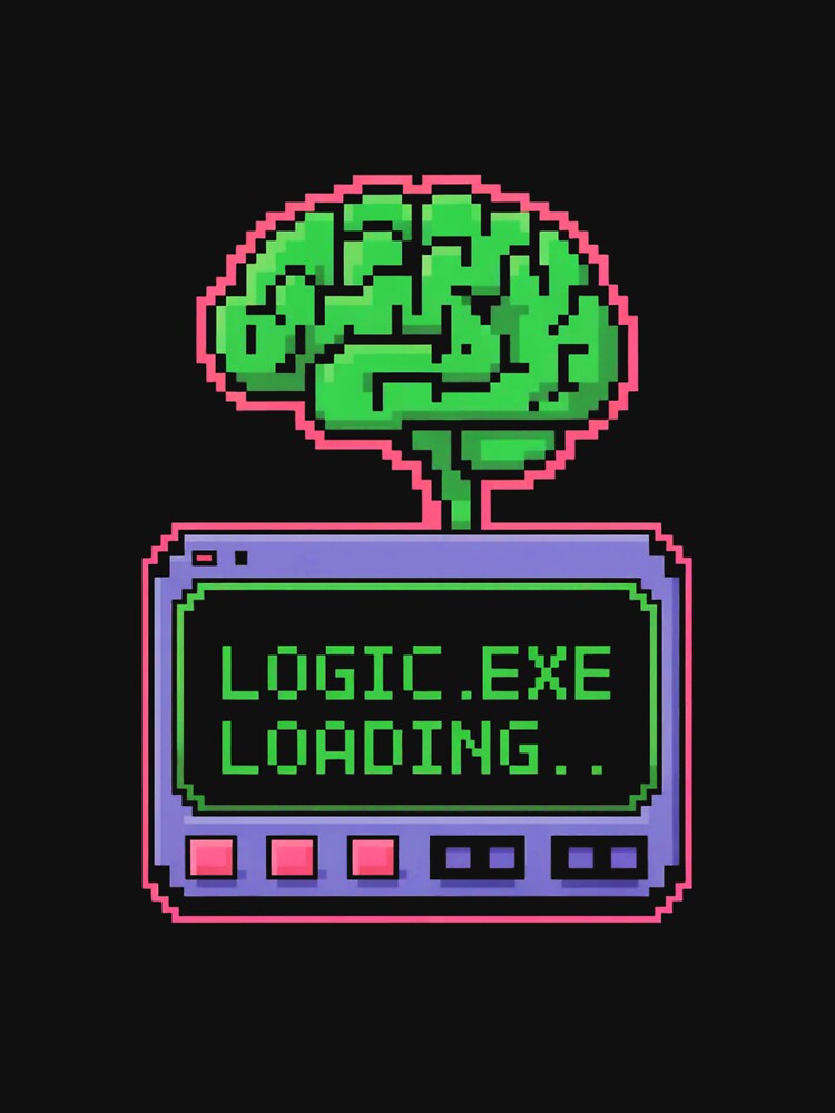 Retro 1980s computer interface style 8bit Pixel by 8bit Revival Shop