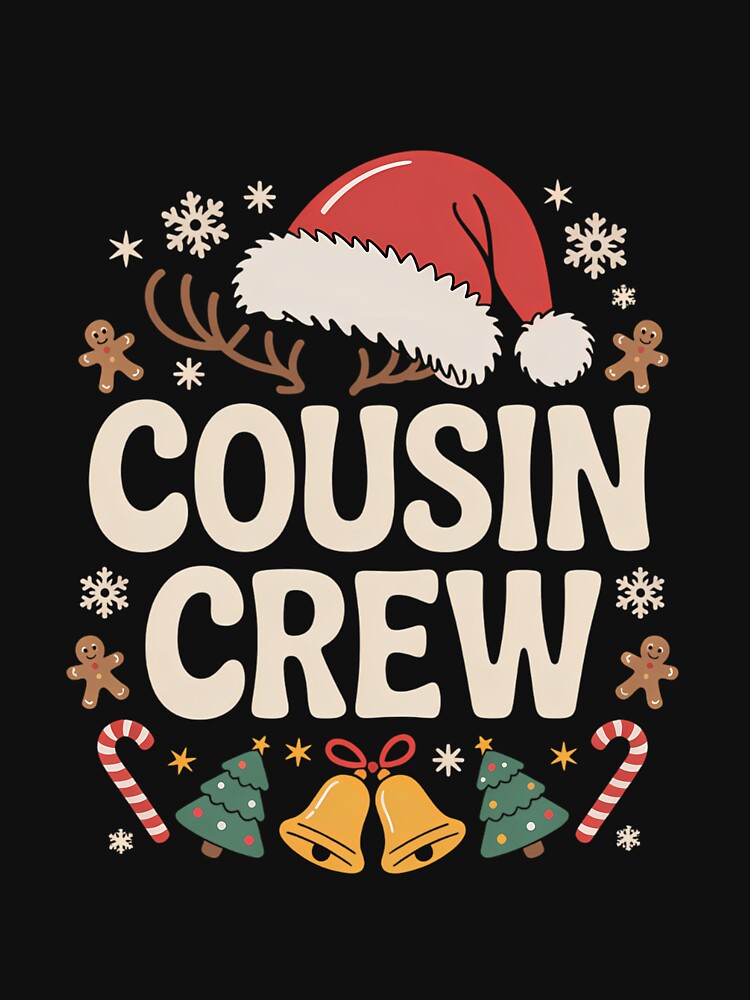 Cousin crew Christmas family Xmas by KarstenNoanra