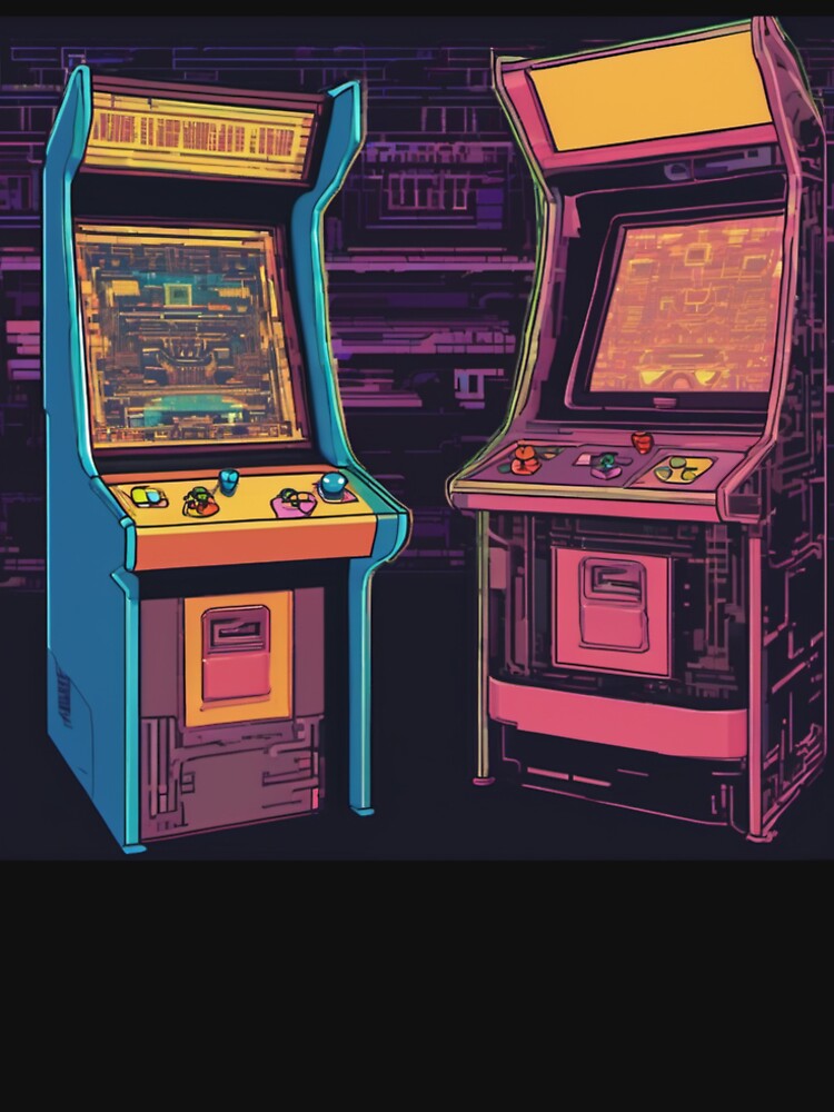 Glitch Arcade – Retro Gaming Vaporwave Cabinets by BLoCKSiGNaL