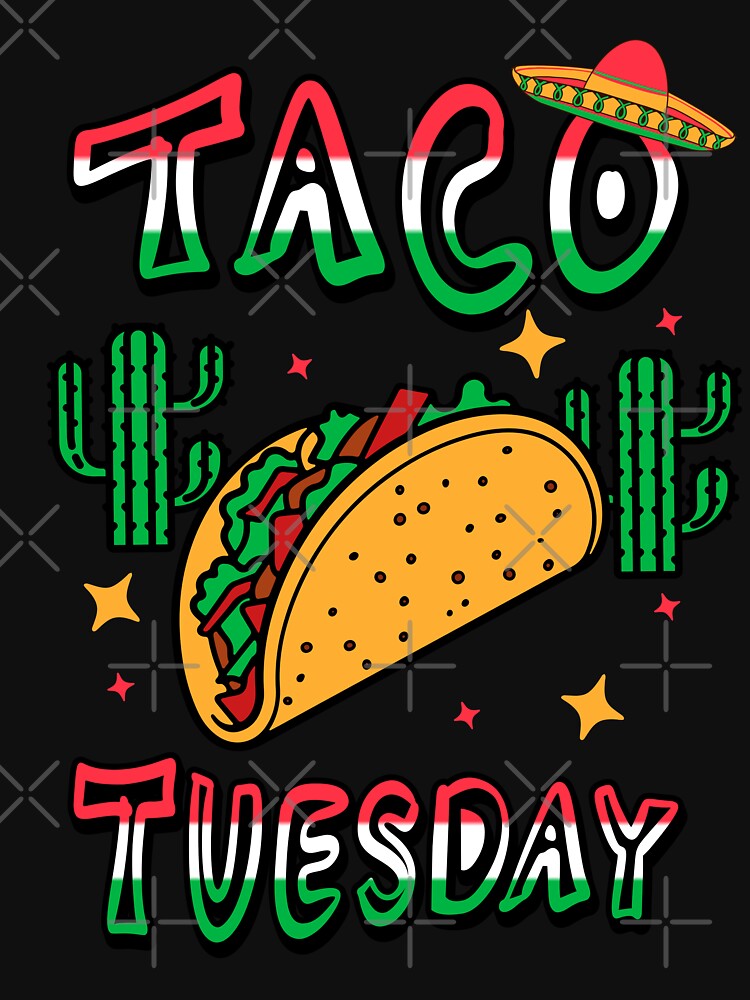 Taco tuesday, Mexican Party, Food Lover Gift, Cinco de Mayo, tuesday is taco day by Dahlann