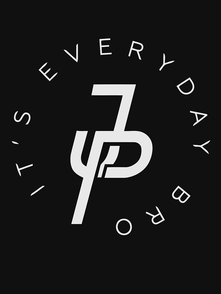 It's Everyday Bro Jake Paul JP Logo by RedFoxbyMasha