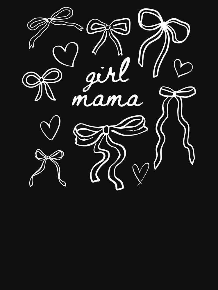 Coquette Girl Mama by krystalRomanart