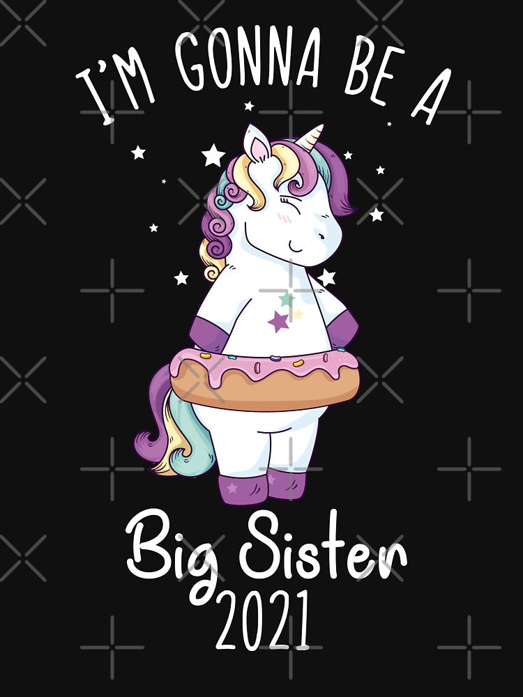 I'm Gonna Be a Big Sister 2021 Unicorn Donat by UMED :)