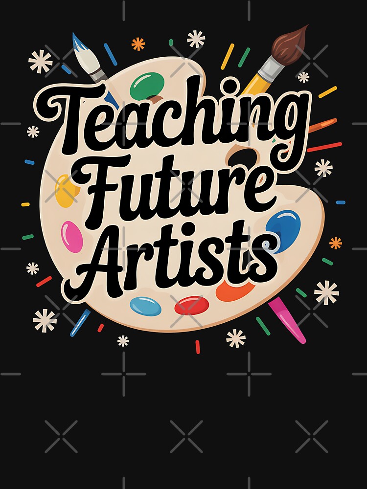 Teaching Future Artists Art Teacher Humor Funny Painting by BakeryDozen