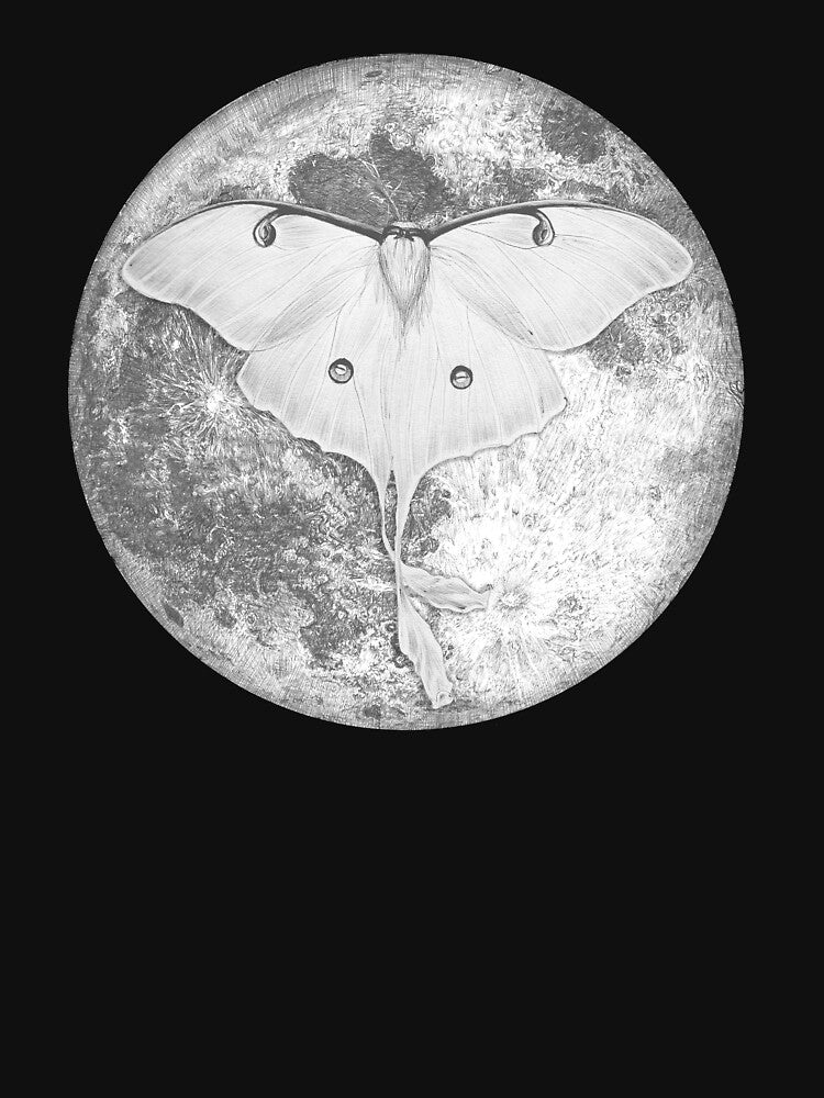 Moon Moth by ECMazur Art