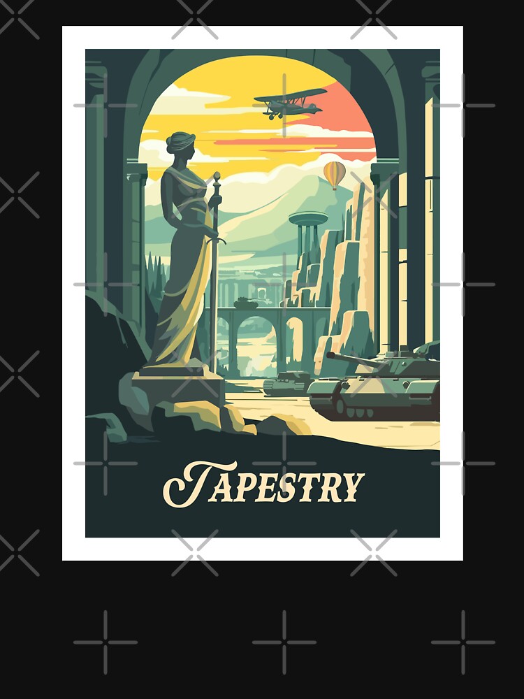 TAPESTRY - Inspired Poster / Retro Board Game Poster / Wall Art Print / Fantasy, Board Game, RPG, DnD / Home Decor Gift Idea by RoleplayRealm