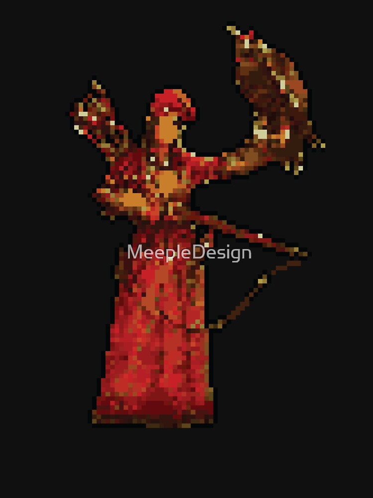 Scythe Crimean Khanate Pixel Design - Board Game Inspired Graphic - Tabletop Gaming by MeepleDesign