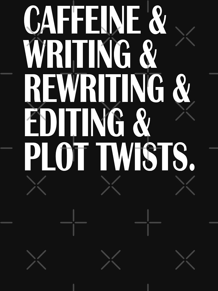 Writer Life: Caffeine Writing and Plot Twists by humnoo