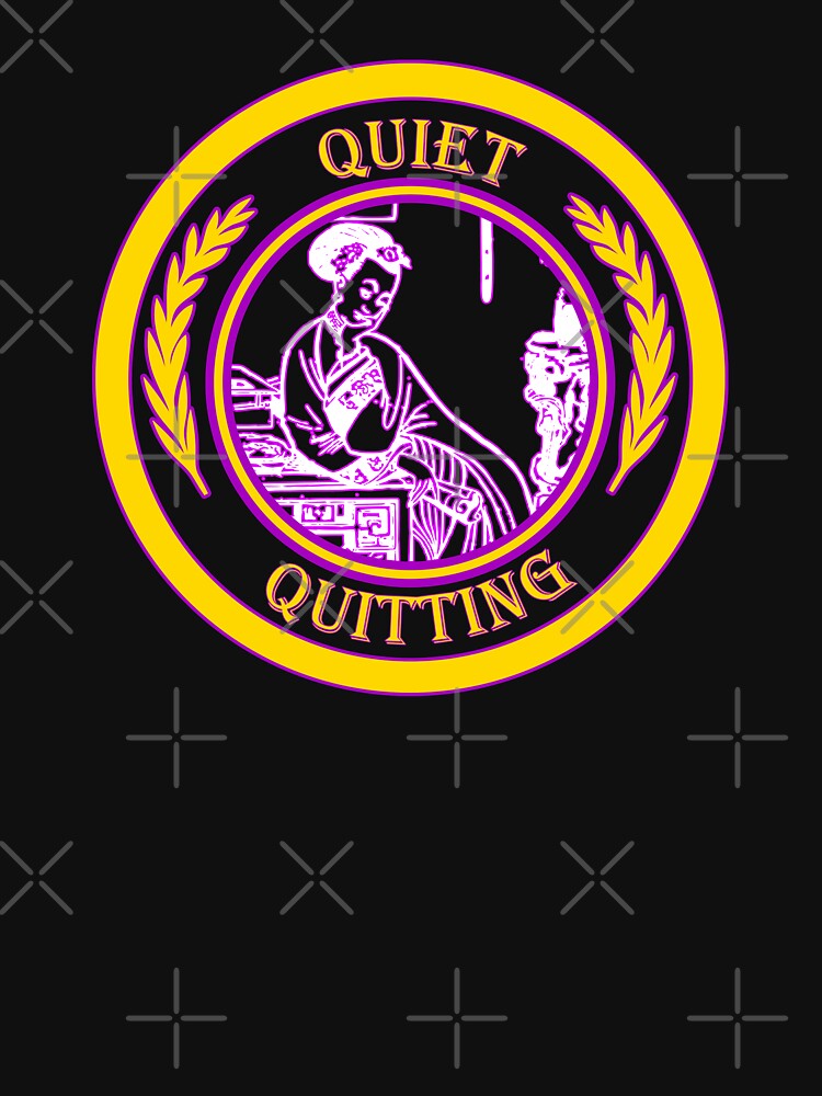Quiet Quitting Champion- Chill Retro Design for T-shirts, iPhone Cases, Stickers and Other Accessories by Ridiculam Toga