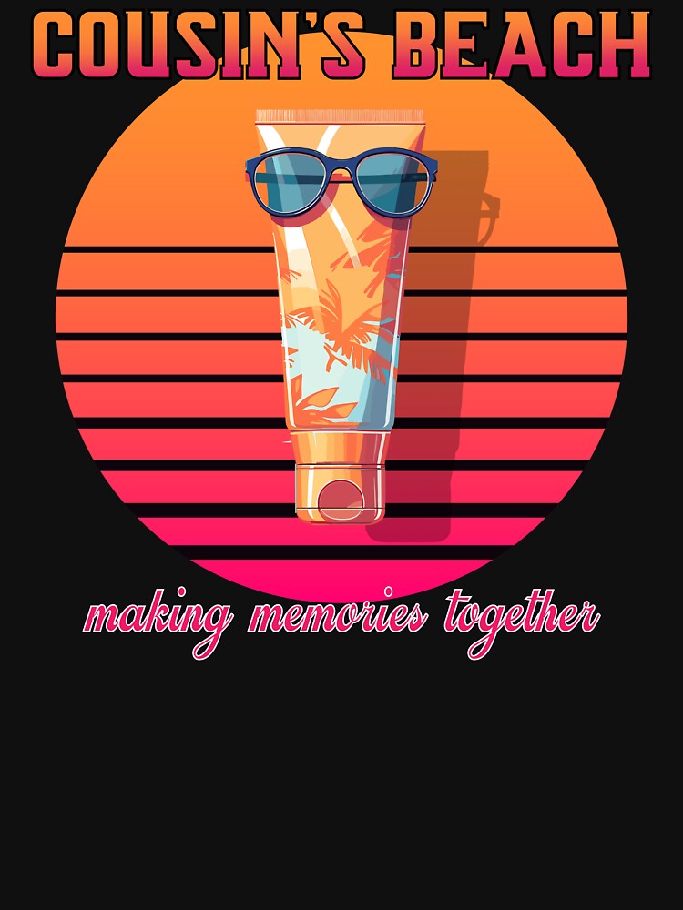Cousin Beach – Making Memories Together | Luxury Summer Vacation Cousin Crew Design by PixelWaveBD
